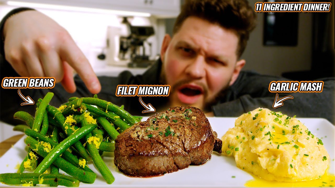 The BEST EASY Steak Dinner You Can Make! (Only 11 Ingredients!)