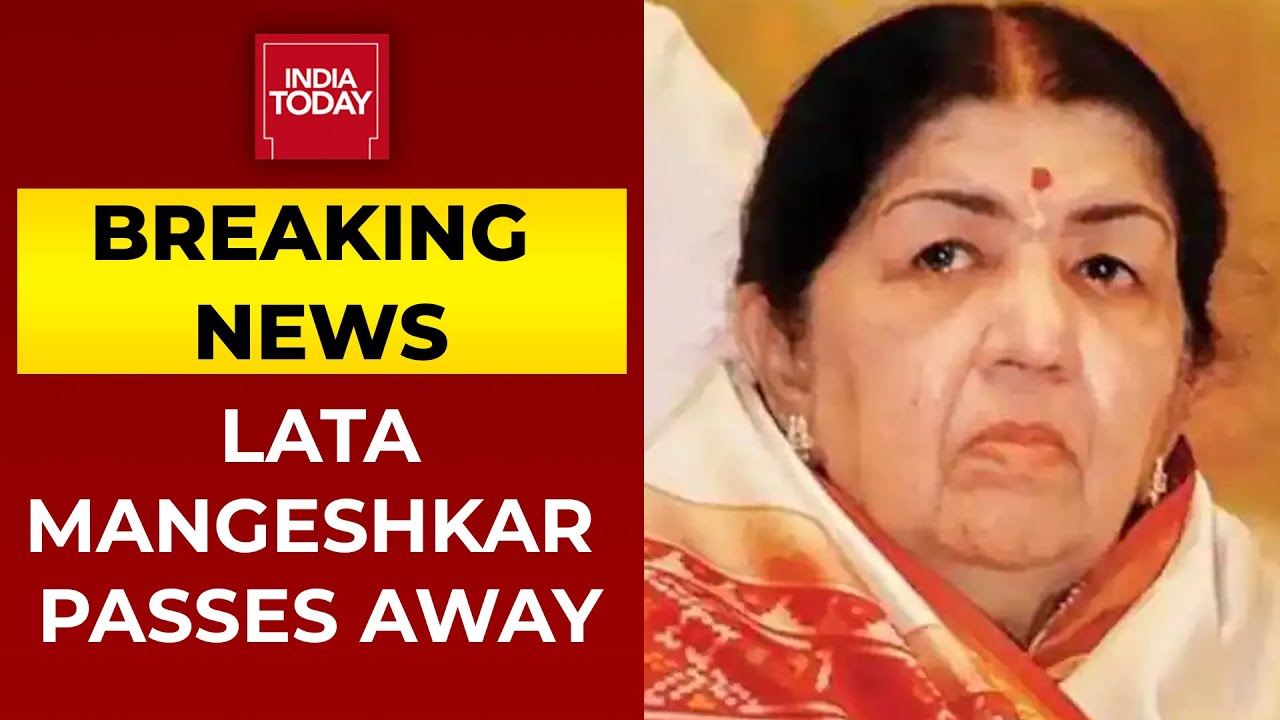 Legendary Singer Lata Mangeshkar Passes Away At 92 | Breaking News