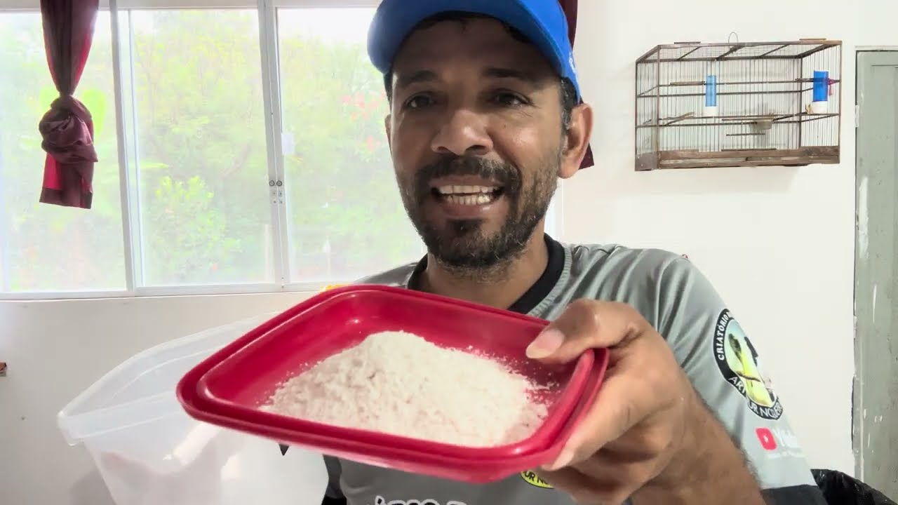 Veja com Rodrigo , faze a farinlhada com vitamina.