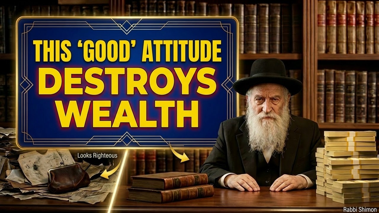 The Money Attitude That Looks Good But Destroys Wealth | Rabbi Shimon