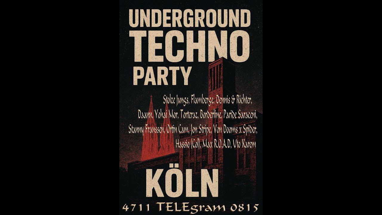 Paulk & Richter - Underground Köln14.09.25 in the MixHohenzollernbrücke (Köln)