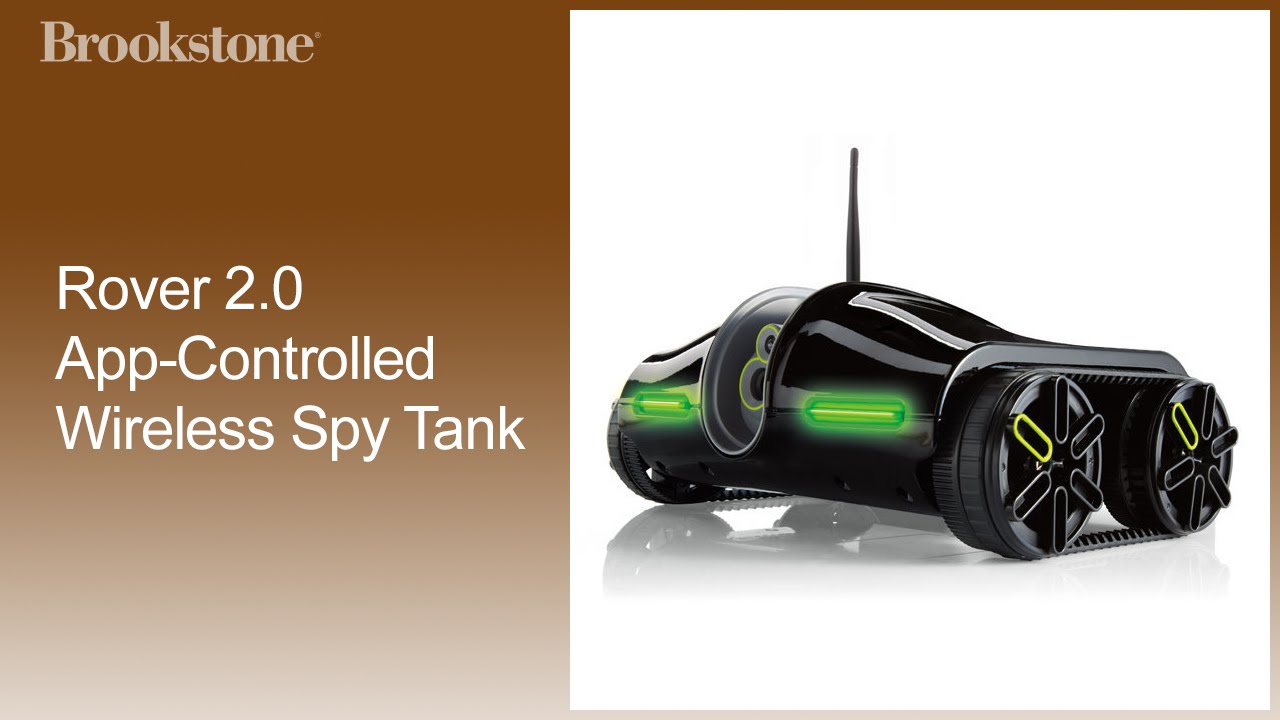 Rover 2.0 App-Controlled Wireless Spy Tank How to Connect How to Video