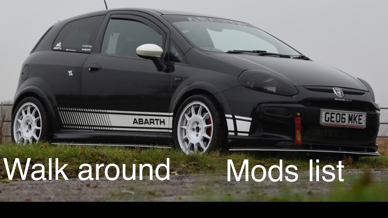 Abarth punto walk around / Mod list