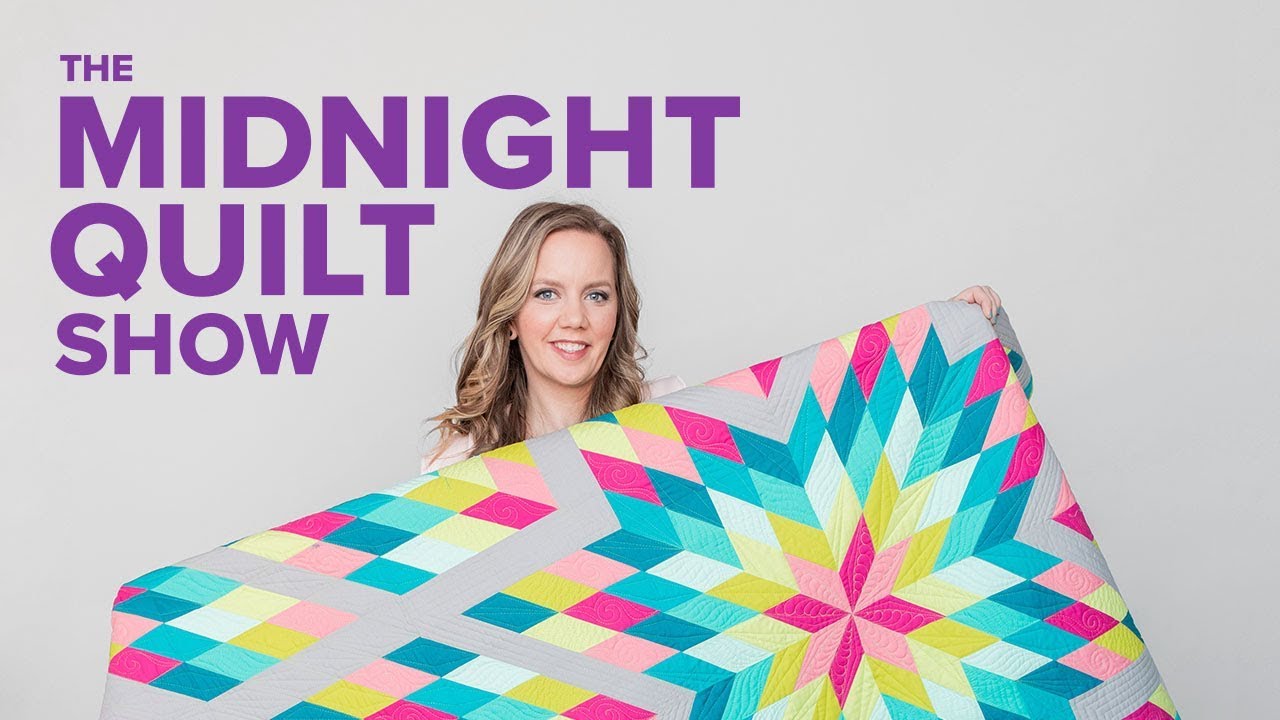 Spring Stardust Quilt | The Midnight Quilt Show with Angela Walters
