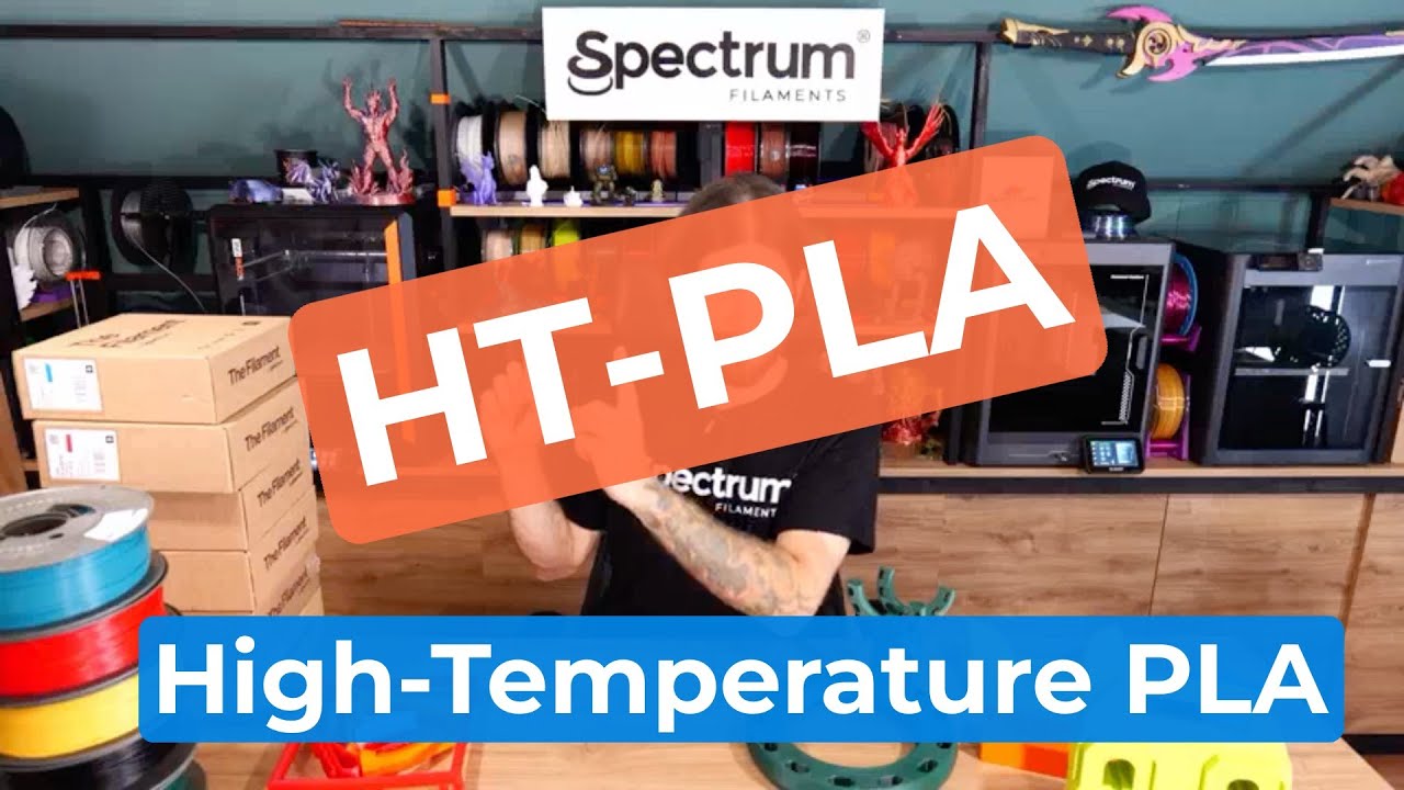 HT-PLA: Odkryj filament PLA nowej generacji - odporność aż do 150&deg;C I Spectrum Filaments