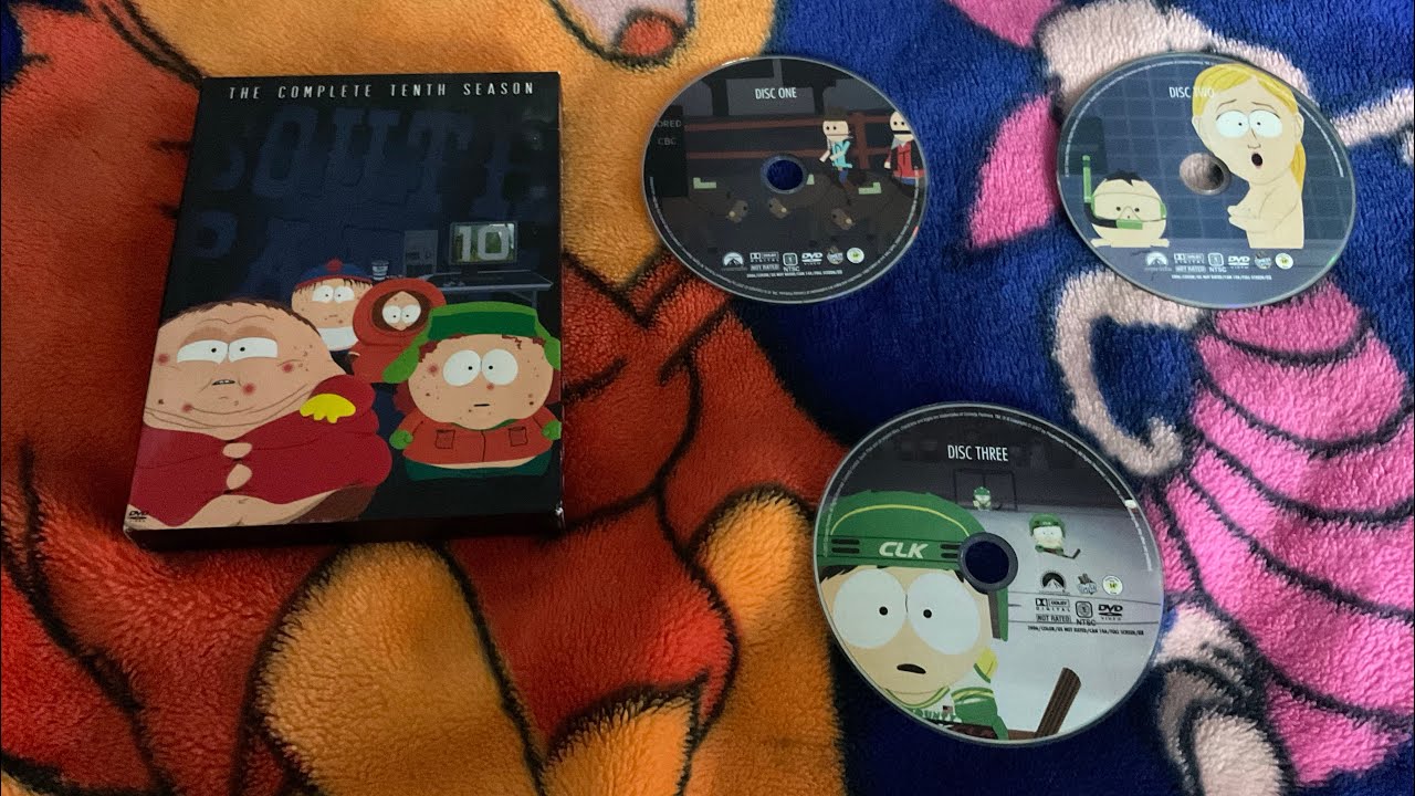 Opening to South Park: The Complete 10th Season 2007 DVD (All 3 discs)