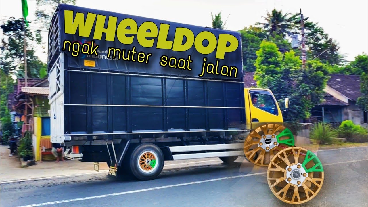 cara pasang pangkon wheeldop /wildop muter ➡️ kondisi berjalan ban serasa ngak muter 🔥🔥