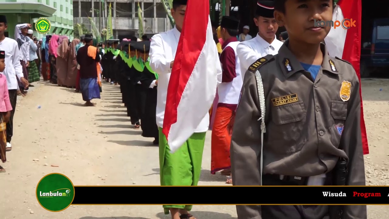 Serruuuu!!! Bangetzzz Pemberangkatan calon wisuda amtsilati ke 14 pondok lanbulan