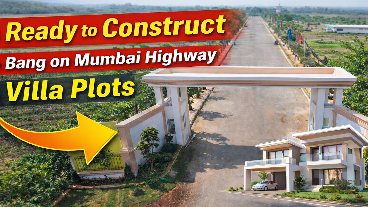 Bang On Mumbai Highway Villa Plots | Final OC Received