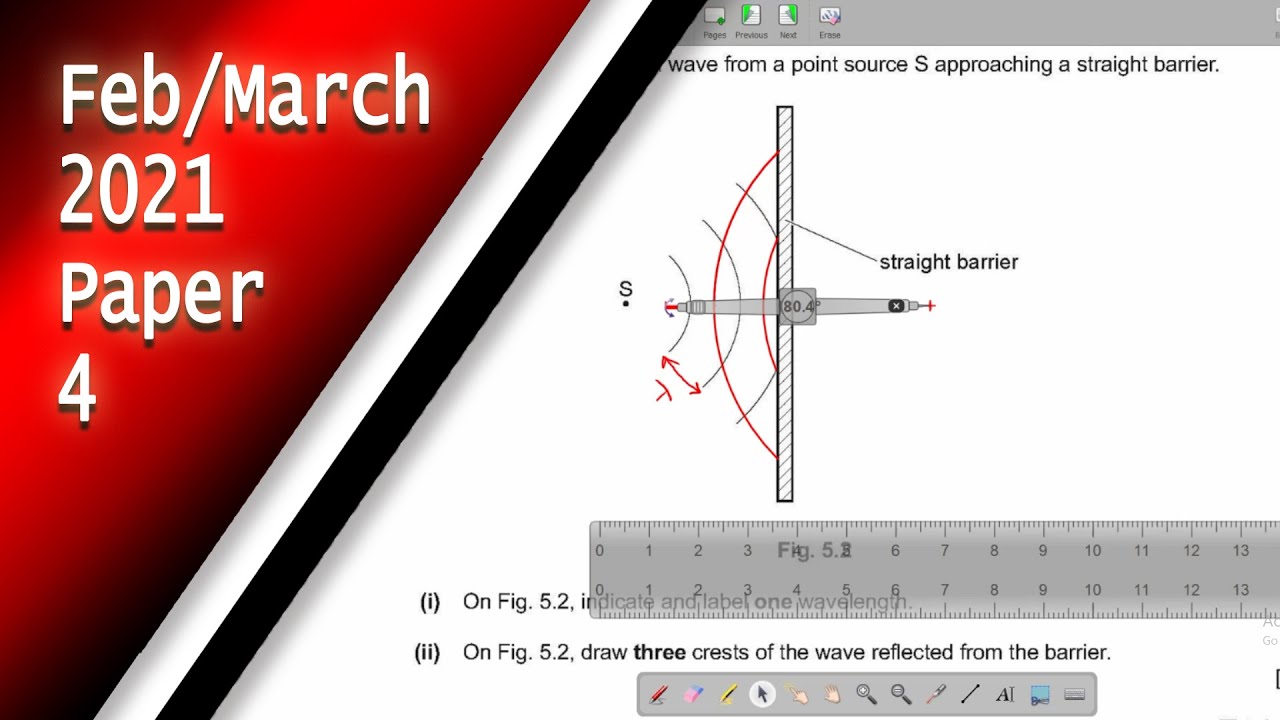IGCSE Physics February March 2021 Paper 4