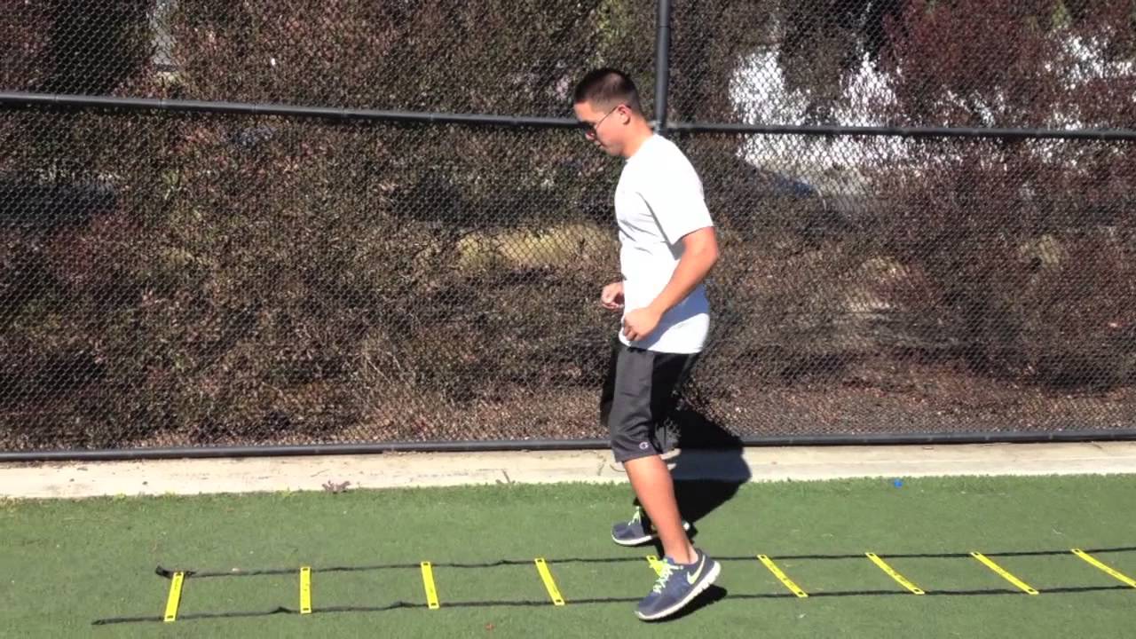 Ladder Drills: Stack Outs | Sweat City Athletic Performance Training