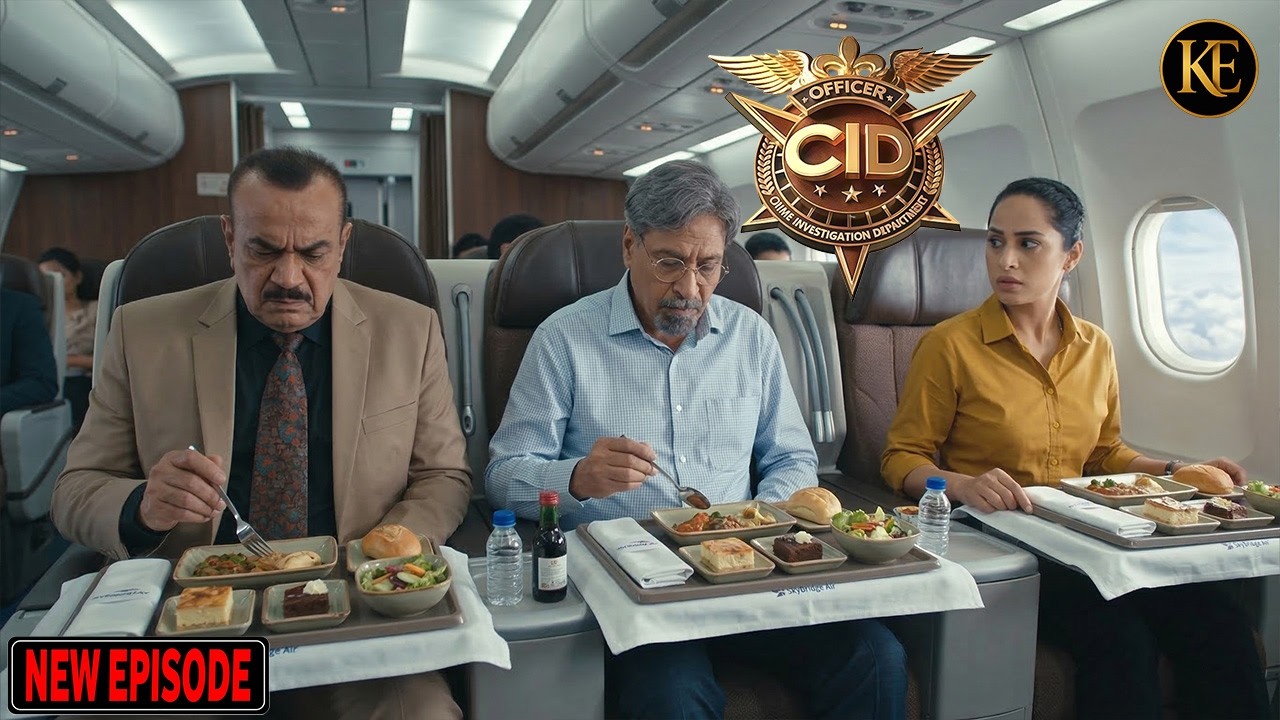 सालुंखे, पूर्वी और प्रद्युम्न ने फ्लाइट में लंच किया | CID | सी.आई.डी. | Season2 | Latest Episode