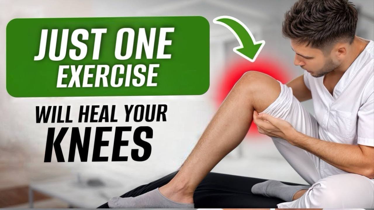 СПАСТИ СВОИ КОЛЕНИ, ПОКА НЕ ПОЗДНО! / Простое упражнение для быстрого облегчения боли в коленях!