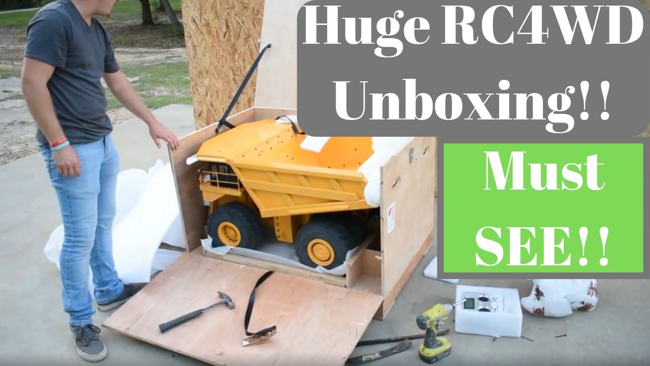 RC4WD 797F MINE TRUCK & SURPRISE UNBOXING