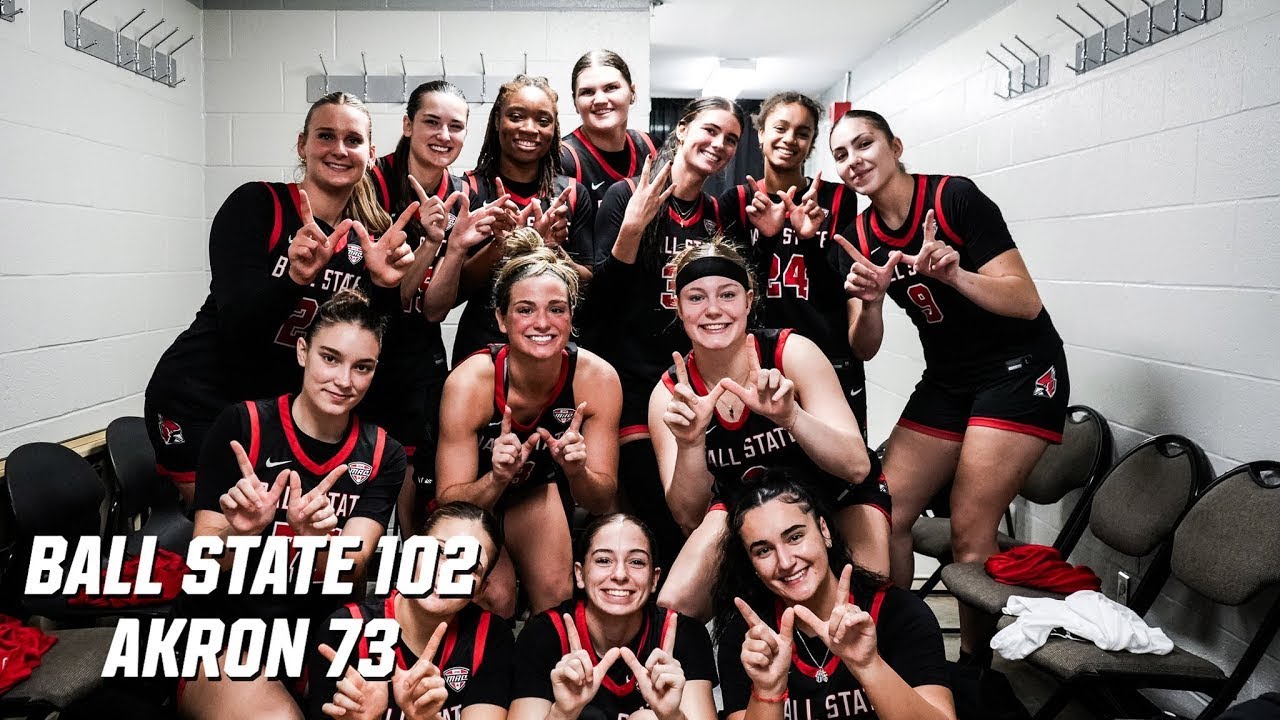MAC WBB: Ball State Highlights vs. Akron | 12.31.25