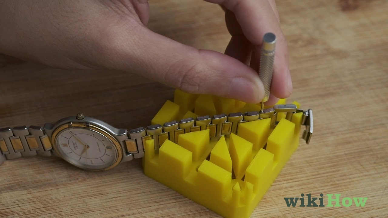 How to Adjust a Watch Band