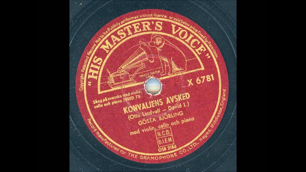Gösta Björling - Konvaljens avsked