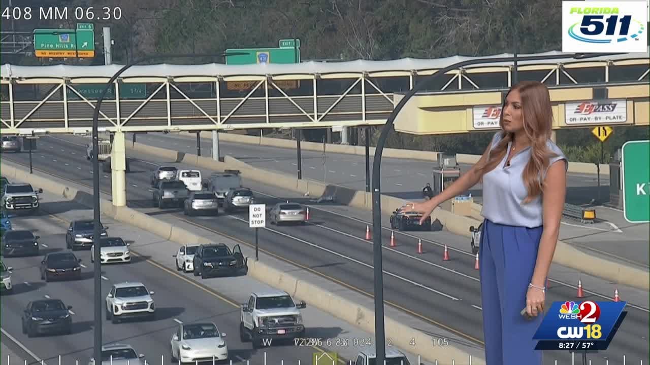Toll camera falls on SR-408 in Pine Hills