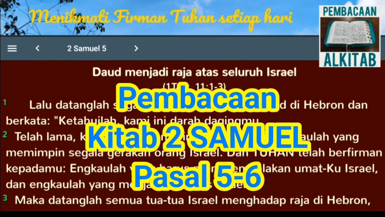 2 Samuel 5-6 Patv