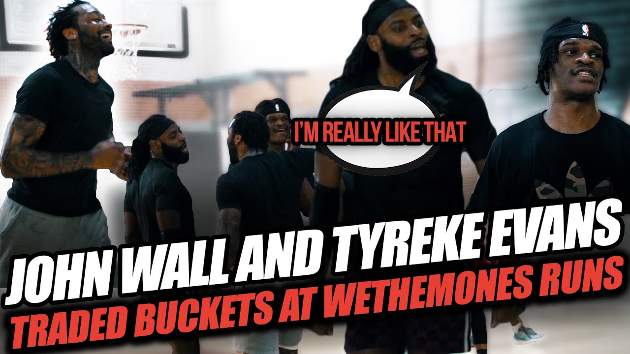John WallAnd Tyreke Evans Went Bucket For Bucket At Intense Runs