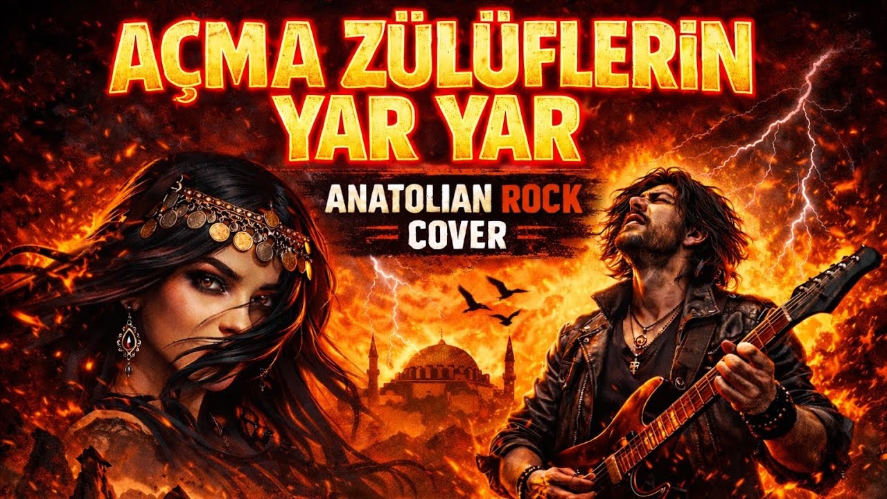 Açma Zülüflerin Yar Yar – Anatolian Rock AI Cover