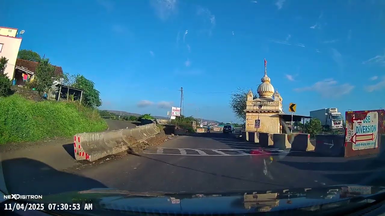 Jejuri to Dive ghat road 