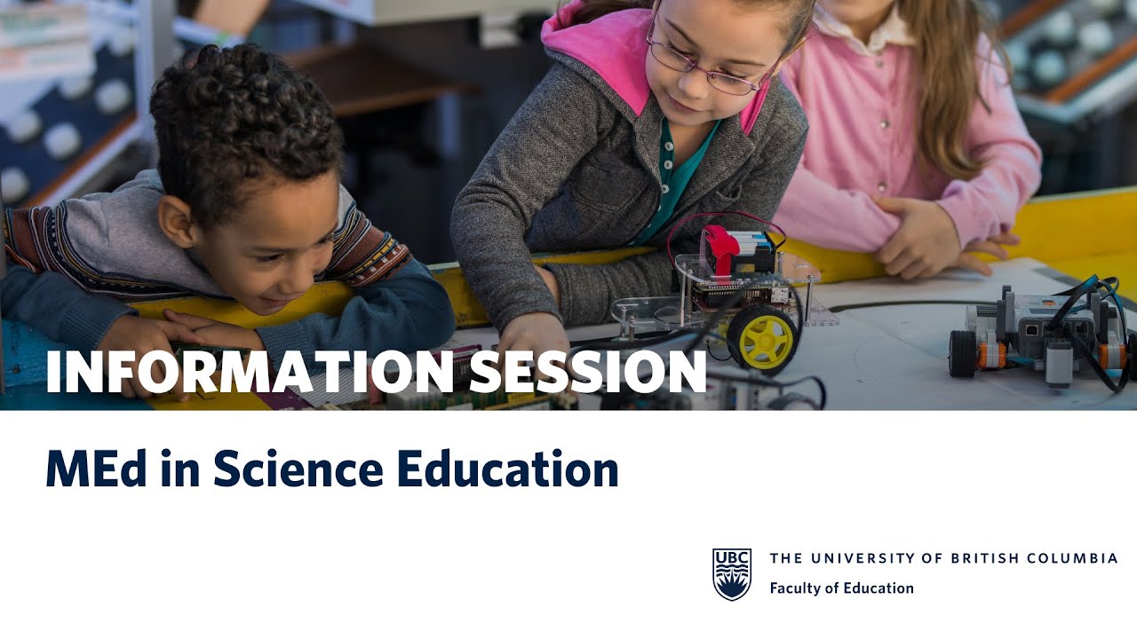 MEd in Science - Info Session November 13