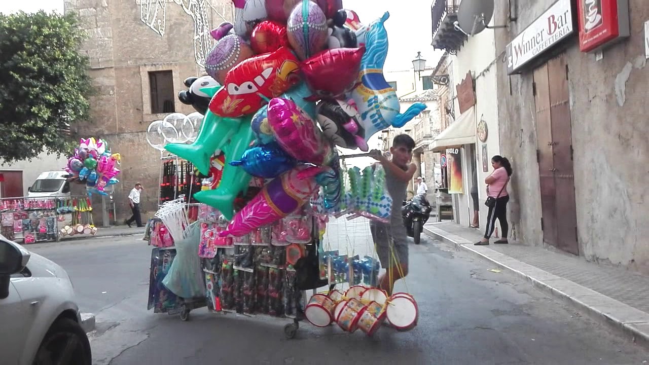 Palma di Montechiaro - Strade Parte 201 - Festa Patronale 8 Settembre Patrona Maria SS Rosario 2018