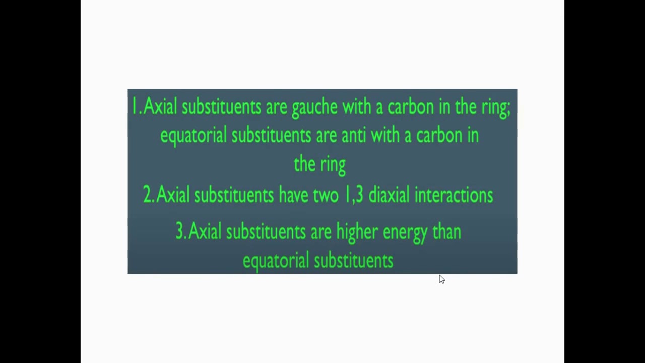 substituted cyclohexane