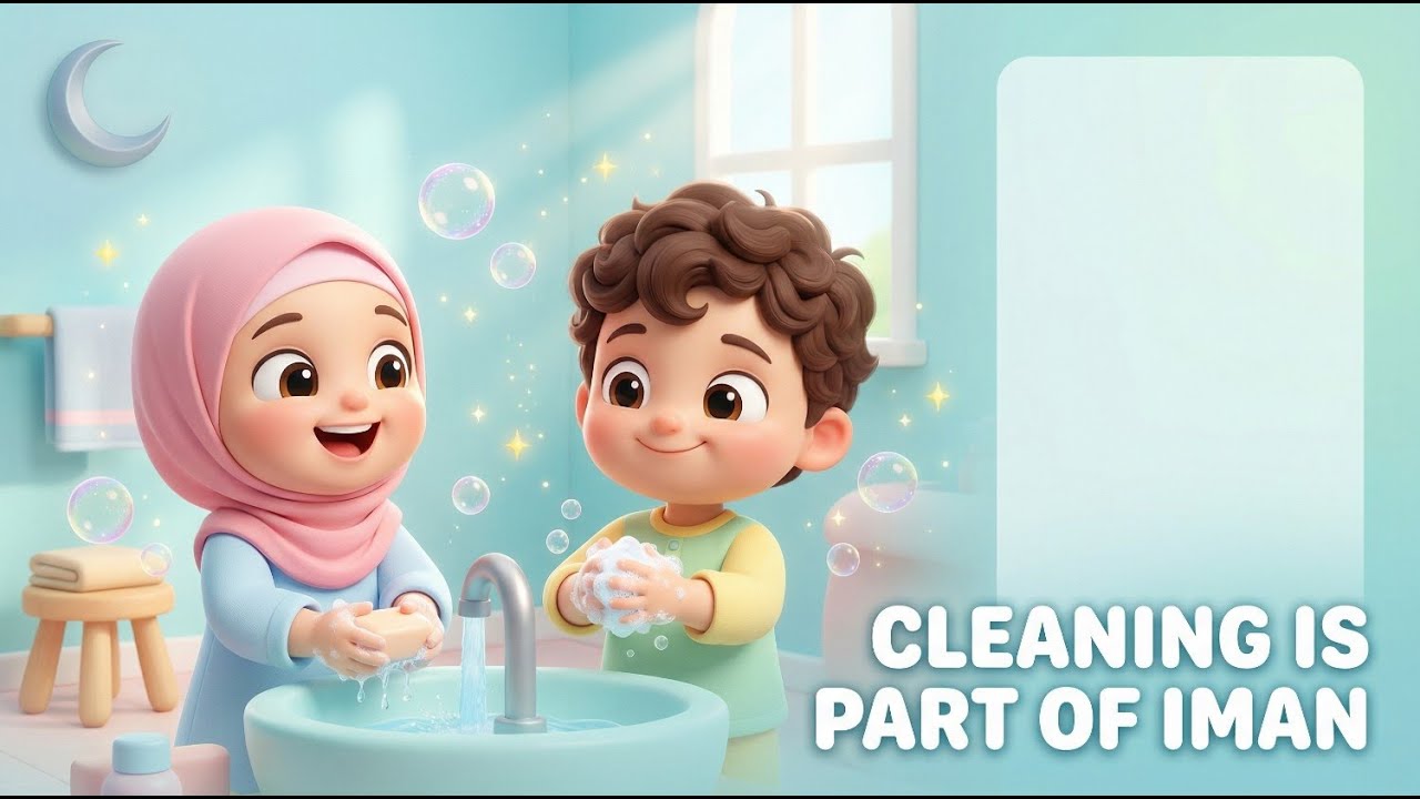 Muslim Kids Love This Cleaning Song | Islamic Nasheed