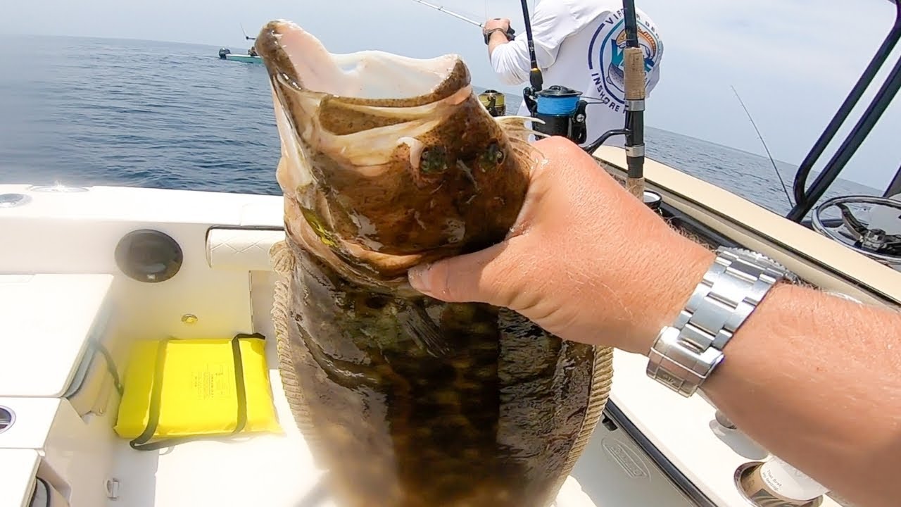 FLOUNDER FISHING with Berkley GULP! Grilled Flounder Catch and Cook