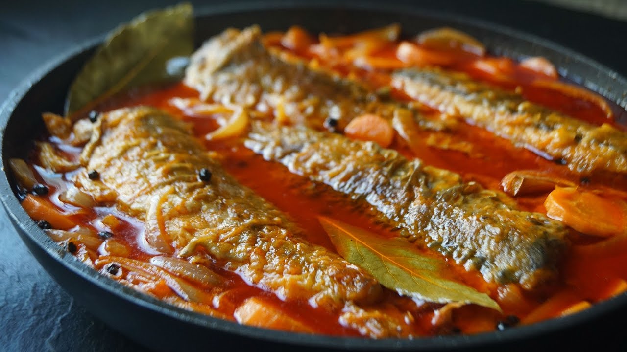 Chicharro o jurel en escabeche (riquísimo y muy fácil)