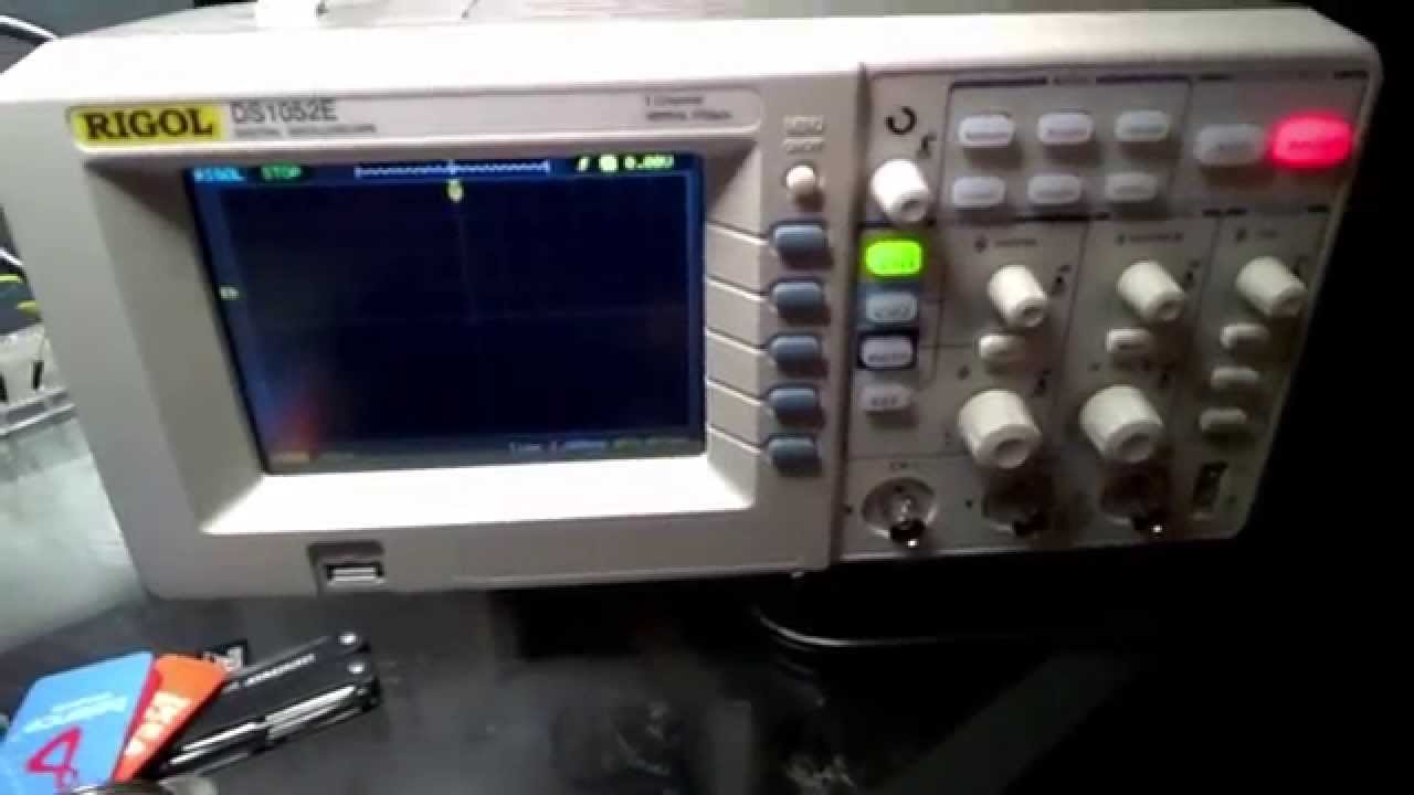 HOW TO: Rigol DS1052E oscilloscope 100MHz bandwidth hack