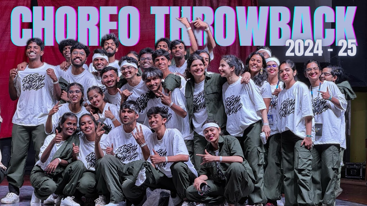 CHOREO Throwback 2024-25  || Freakwen(U)c || IIT MADRAS Dance Team || SAARANG 2025 || INTER IIT 7.0