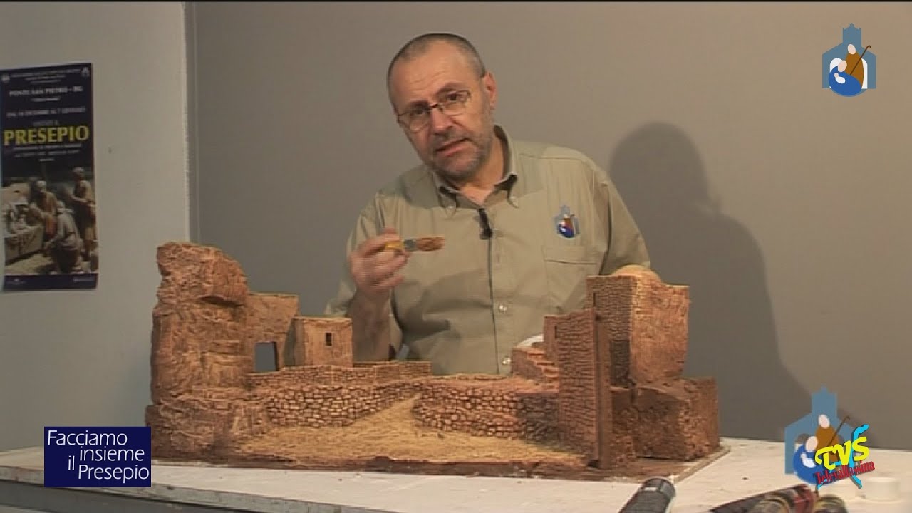 VIDEOCORSO - FACCIAMO INSIEME IL PRESEPIO - PUNTATA 4 - LA COLORAZIONE DEGLI AMBIENTI