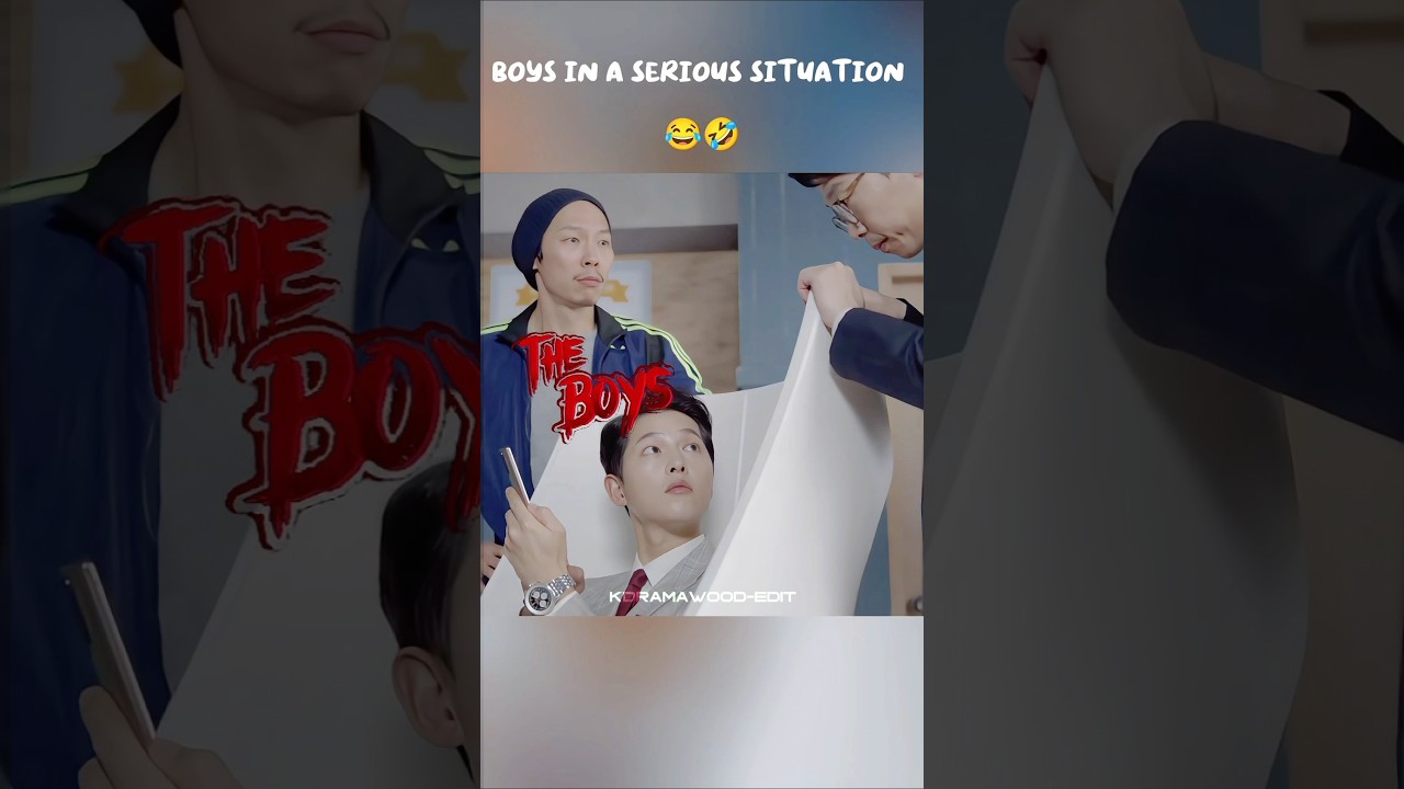 Boys In serious situation 😜🤣l Vincenzo Funny moments #kdrama #shorts