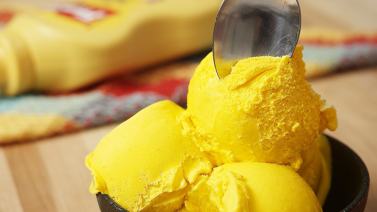 French's Yellow Mustard Ice Cream Recipe