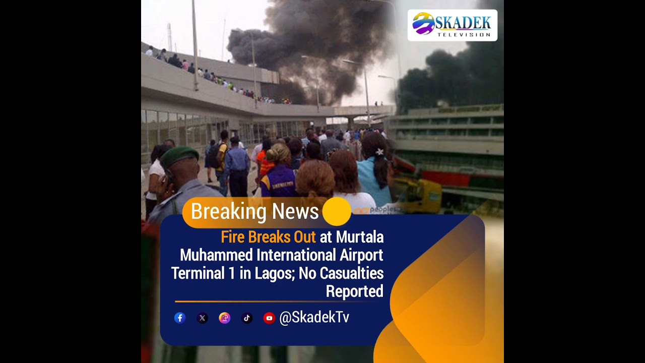 Fire incident at Lagos airport triggers evacuation
