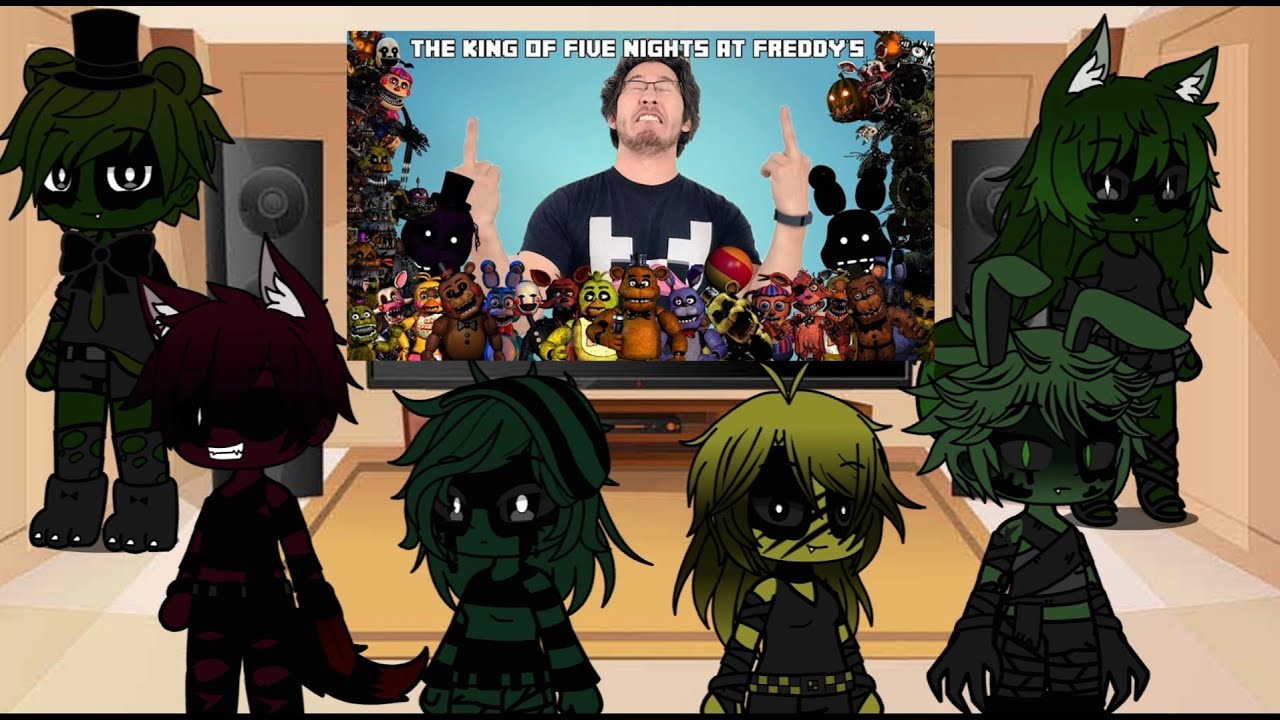 FNAF 3 reacts to Markiplier FNAF Compilation [Part 3/9]