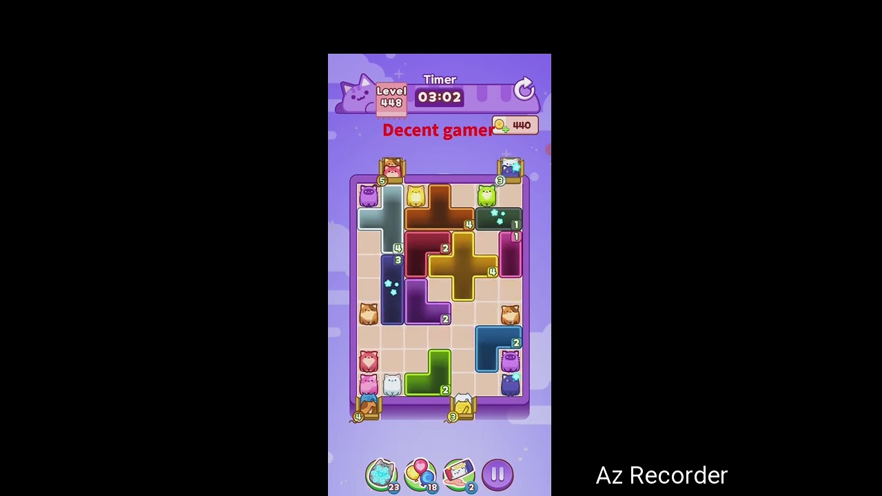 Drop the cat level 448 Walkthrough solution 