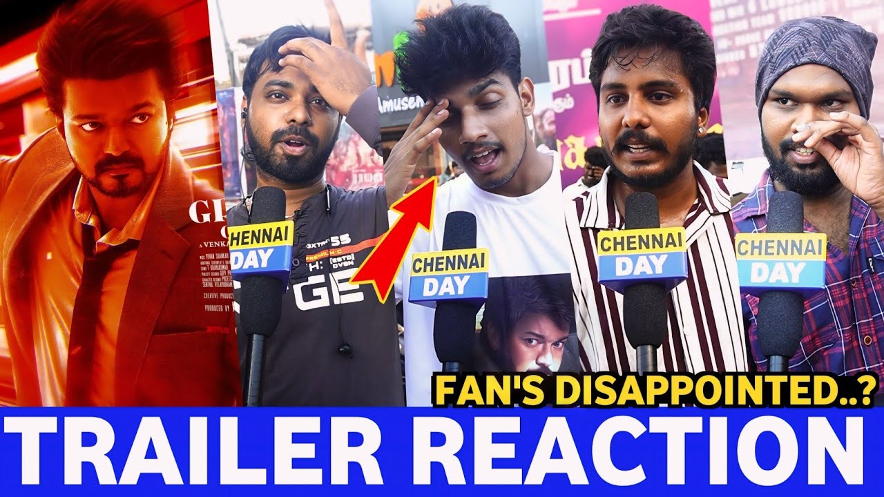*தா என்னடா Trailer இது..?😤 | Goat Trailer Reaction | The Goat Trailer Review | Goat Trailer Review