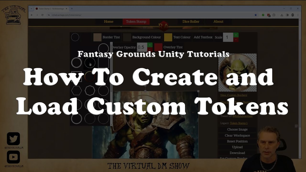 How to Create and Load Custom Tokens | Fantasy Grounds Unity Tutorials