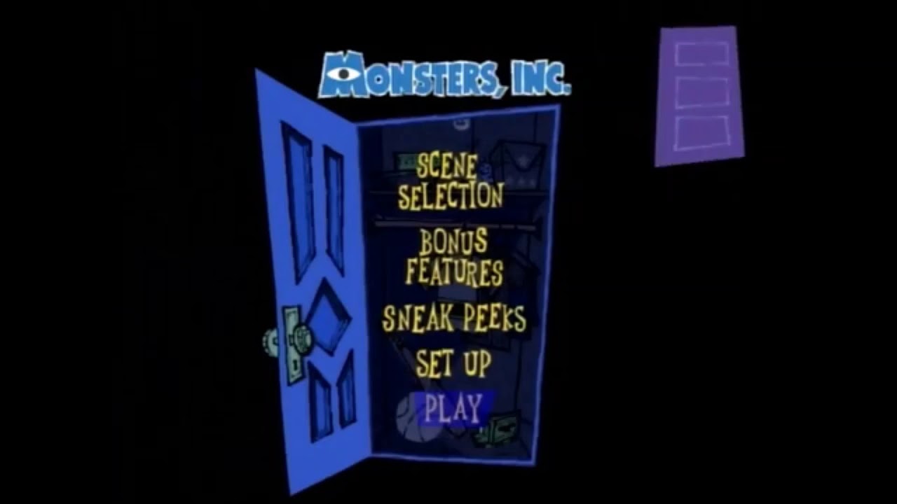 Opening to Monsters, Inc. (2001) 2-Disc Collector's Edition 2002 DVD