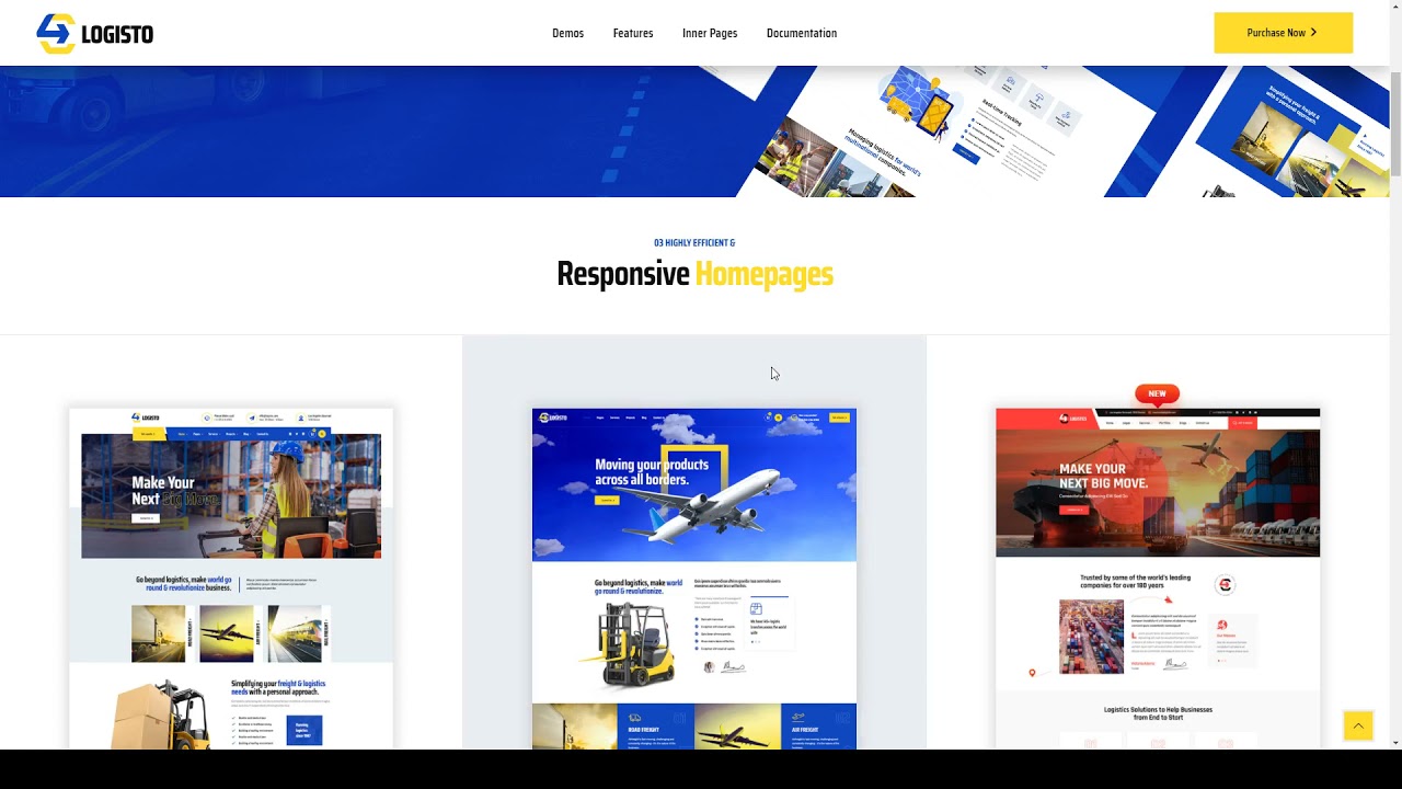 Logisto - Logistic and Cargo WordPress Theme cargo cargopress