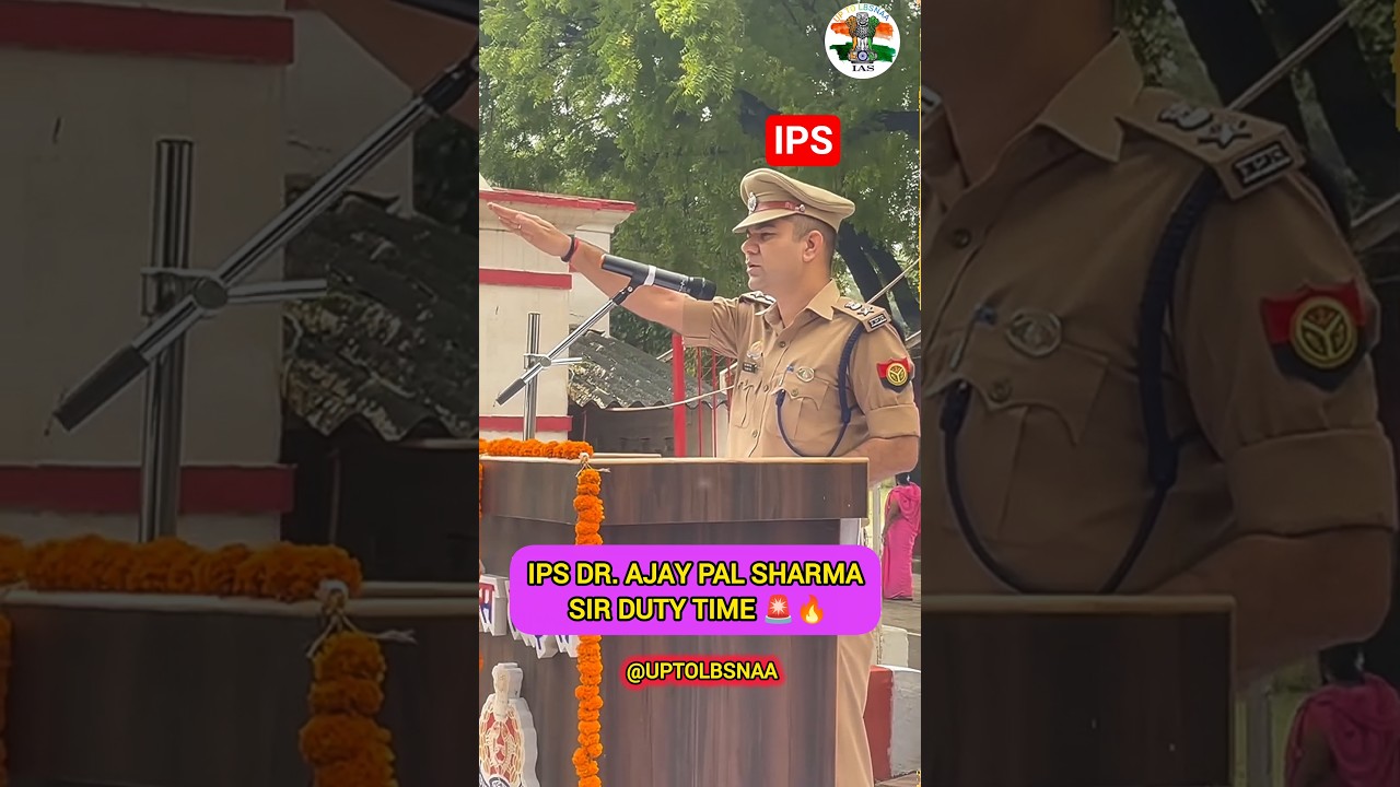 IPS AJAY PAL SHARMA SIR ENTRY ❣️ UPSC CSE MOTIVATION ❣️ #upsc #cse #ips #entry #motivation #sp