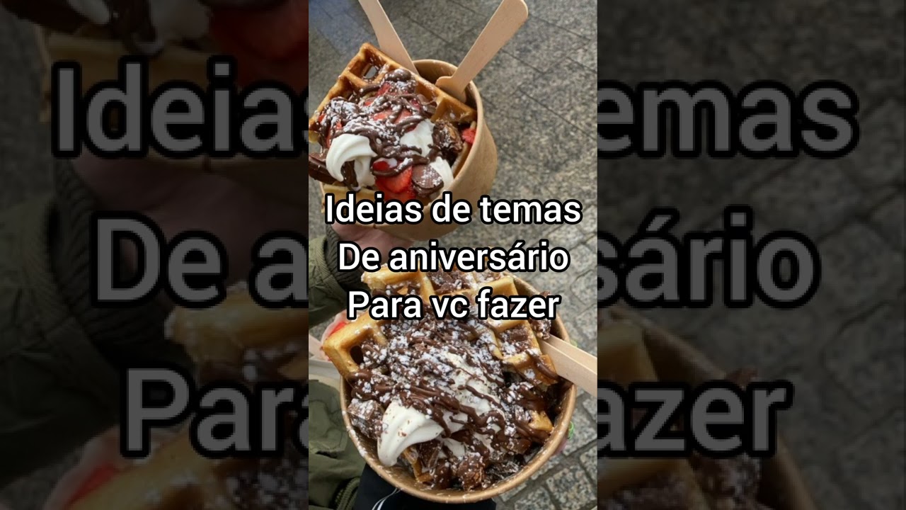 Ideias de temas de aniversário para você fazer☺️