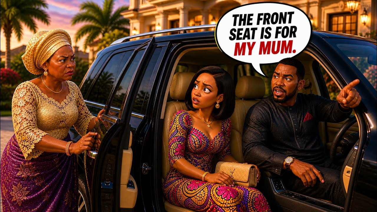 HE DID NOT ALLOW HIS WIFE SEAT IN HIS FRONT SEAT, IF ONLY HE KNEW&hellip; #africanfolktales #tales