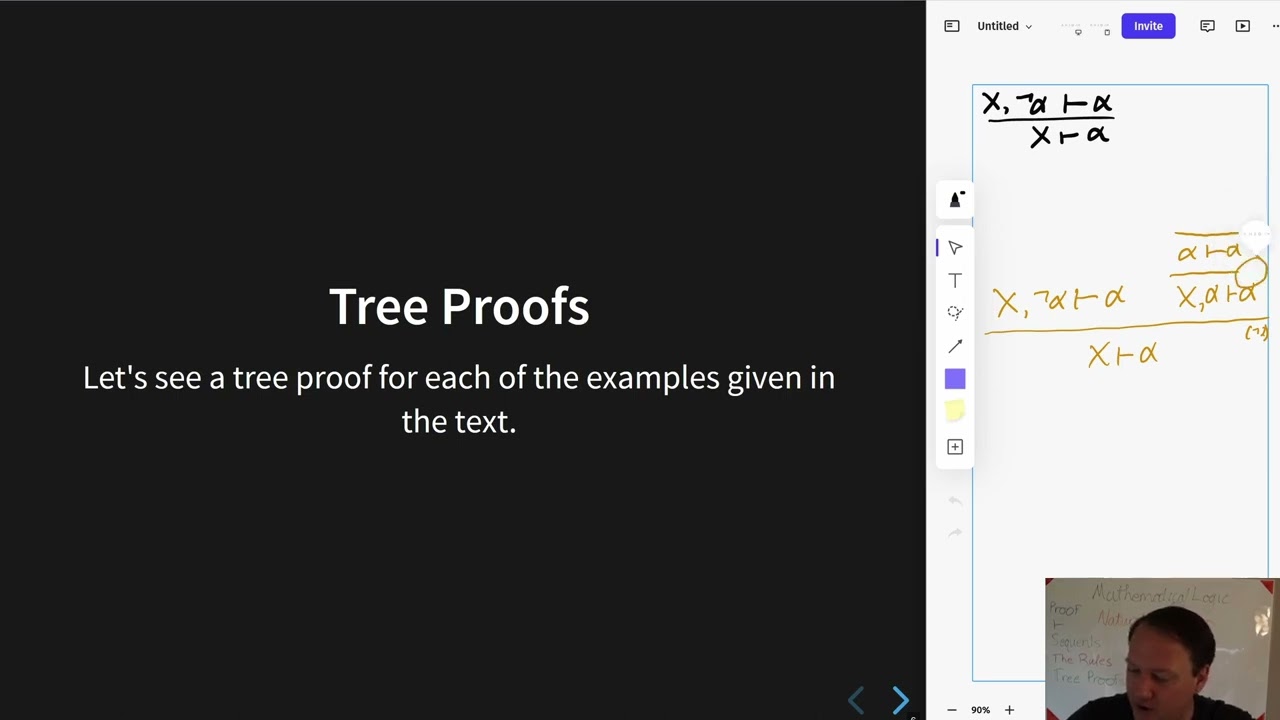 Mathematical Logic 9, Natural Deduction (Tree Proofs)