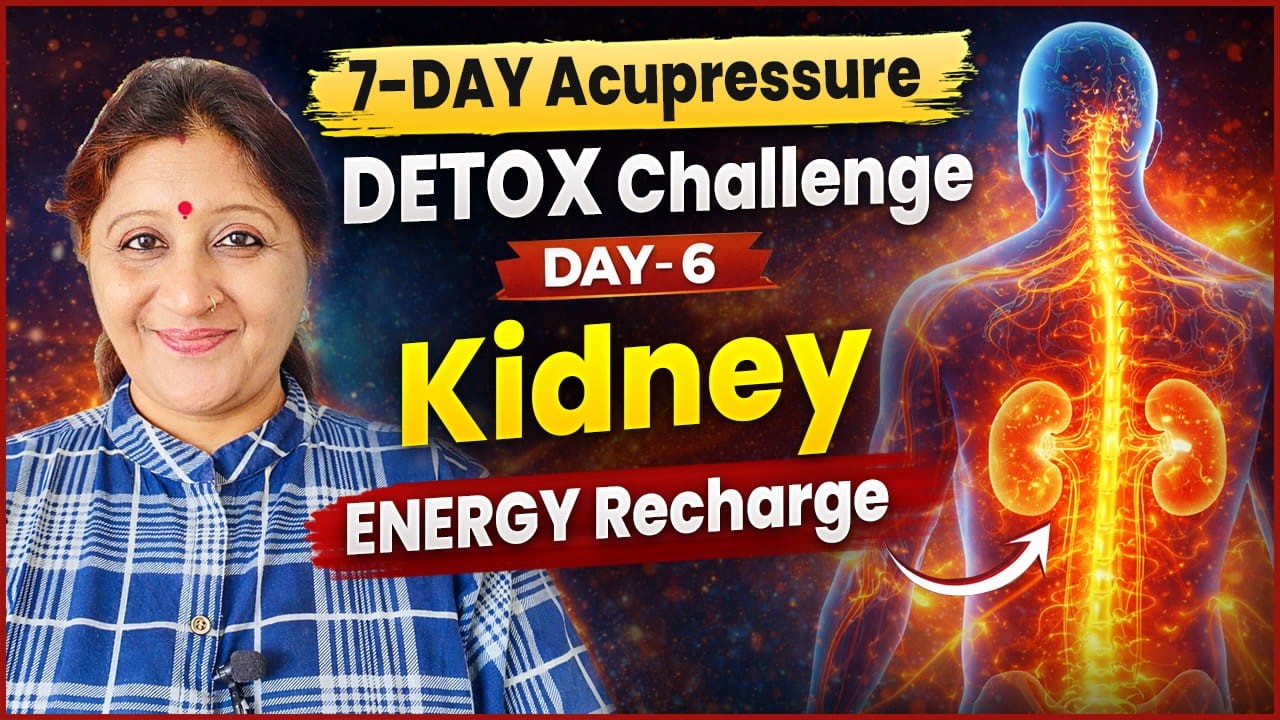 Press These 3 Points to Boost Kidney Energy Instantly | Home Remedy