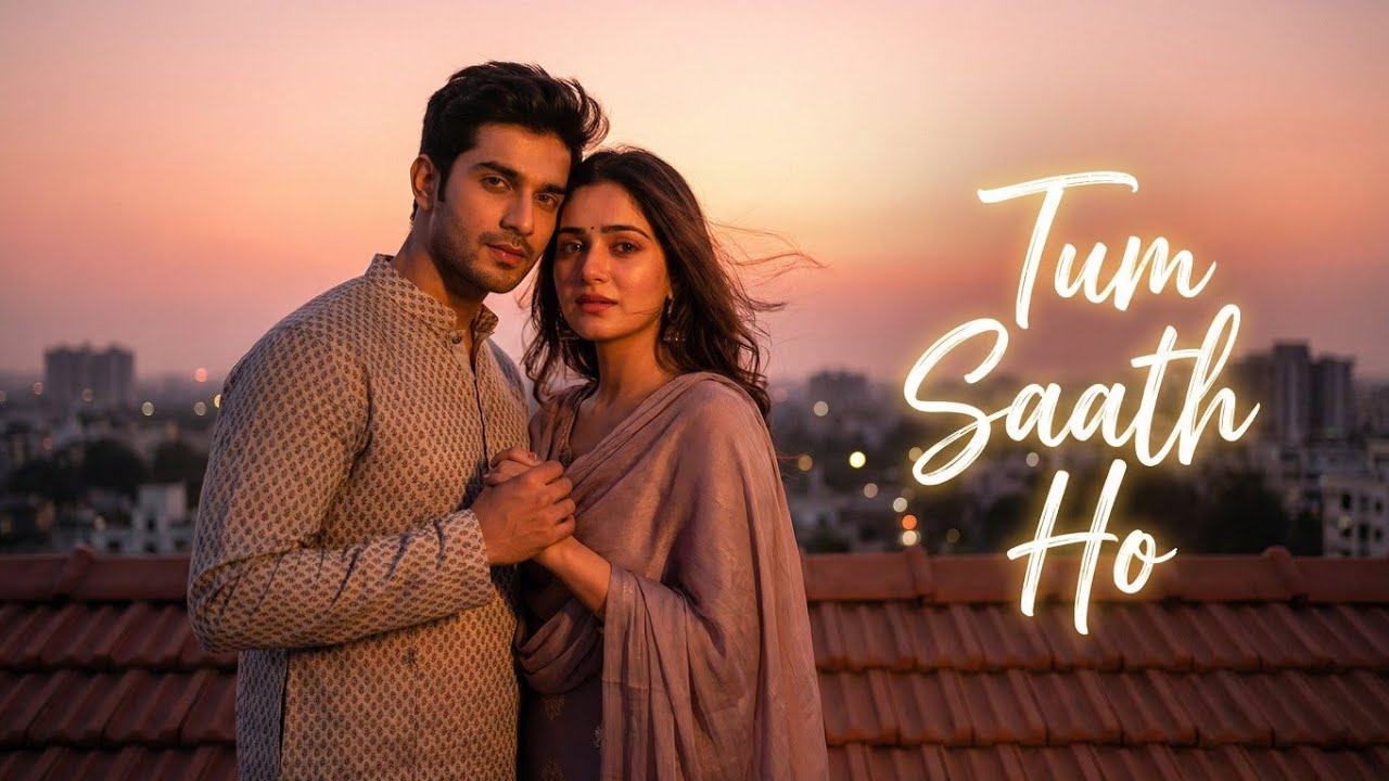 Tum Saath Ho ❤️ | Peaceful Love Song | Hindi Romantic Melody